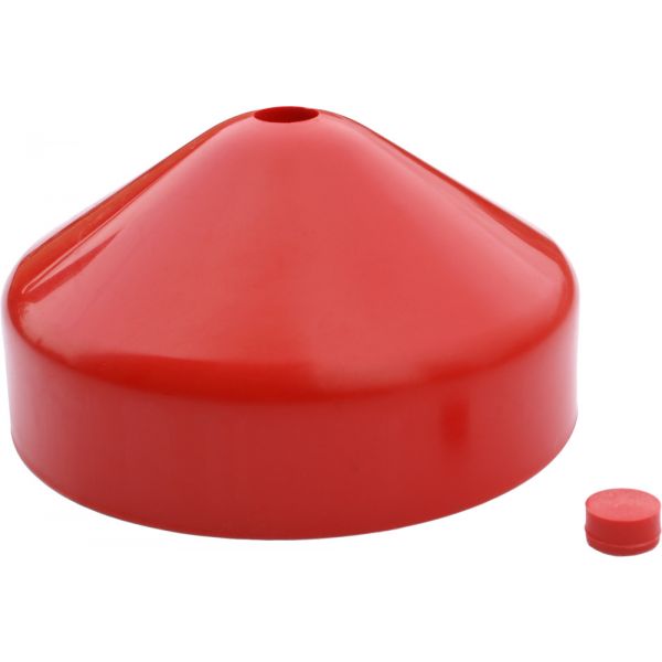 Stolpedekkhette for rundtømmer D=   120 mm